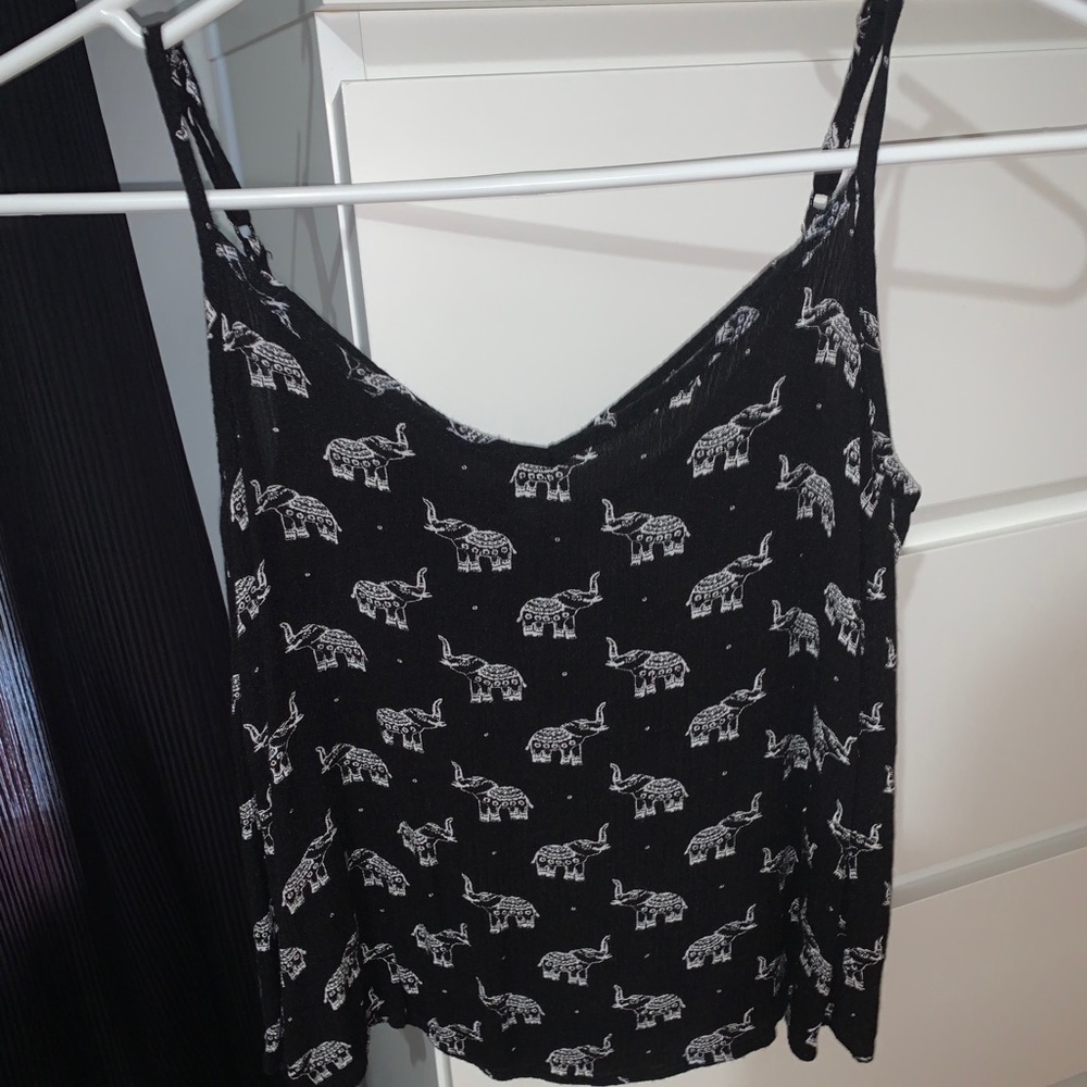 ELEPHANT FLOWY TANK TOP